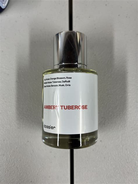 dossier ambery tuberose